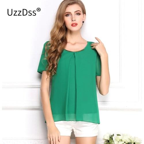 Большие блузки UZZDSS China At AliExpress