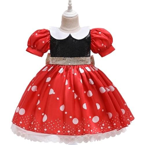 Baby Girl Winter Wedding Dress Up Kids Christmas Birthday Party Costume Princess Dresses For 1-5 Toddler Girls Children Clothes