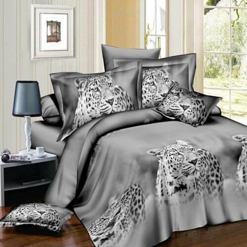 10Reactive 3D soft comfortable bedding set