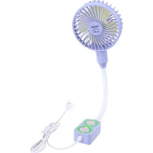 4.5inch 3-speed Flexible Gooseneck Magnetic Mounting Base Desk USB fan for Quilting Work Sewing Machine Table Lathe