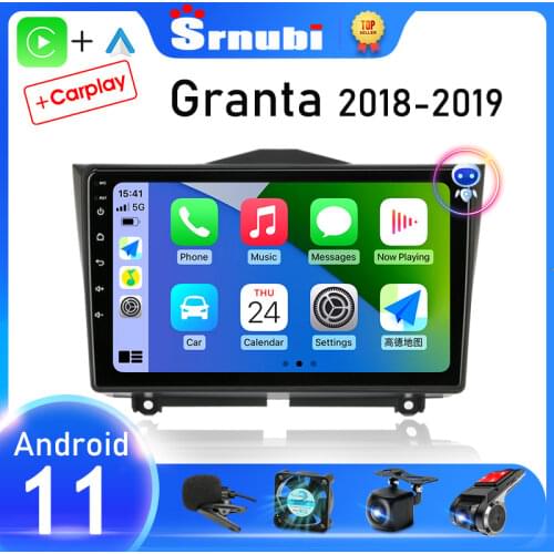 9" Android 10 Car Radio For LADA BA3 Granta Cross 2018 2019 Multimedia Video Player Navigation GPS 2 Din WiFi Carplay Head Unit