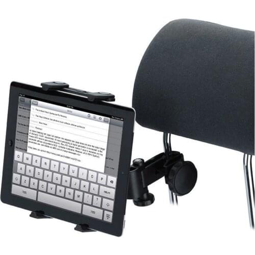 Car Back Seat Headrest Mount Tablet Phone Stand For iPad 2 3 4 ipad Air mini1 2 3 4 360 Degree Tablet Holder for GPS Kindle