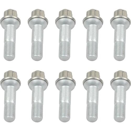 AP02 10x Wheel Lug Bolt 0009902207 / 000 990 76 07 S1 for Mercedes-Benz CL500 CL550 CL600 S350 S400 2006-2014