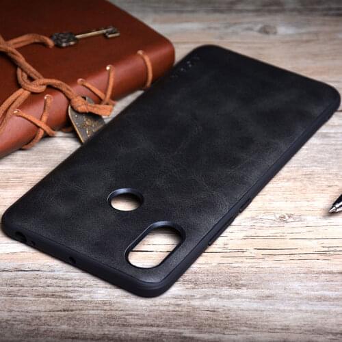 For Xiaomi Mi Max 3 case Luxury Vintage leather cover phone cases for xiaomi mi max 3 funda coque capa Business Vintage style