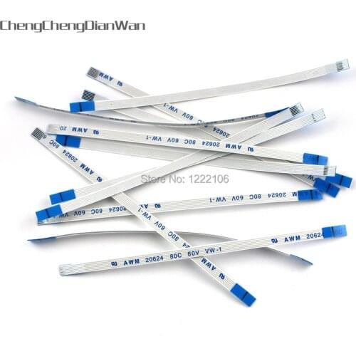 ChengChengDianWan 100pcs/lot 6 pin on off switch cable power ribbon cable power switch cable for PS3 3000 console
