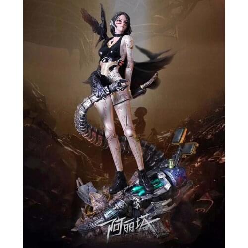 Spot [Yihong] Black Pink Studio Battle Angel Alitaa GK Limited Edition Handmade Resin Statue Figure Model