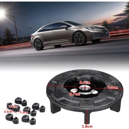 Black Rubber Air Conditioner A/C Air Compressor Clutch Hub 5SE09C 5SL12C 5SEU12C 6SEU14C 6SEU17C 7SEU17C Car Accessories