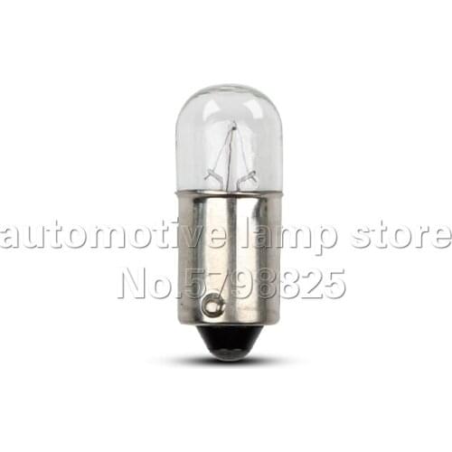 2PCS/LOT T4W 12V 4W BA9S CLEAR CLEARANCE LIGHTS LIGHT CAR BULB BRAKE STOP LIGHTS PARKING LIGHTS
