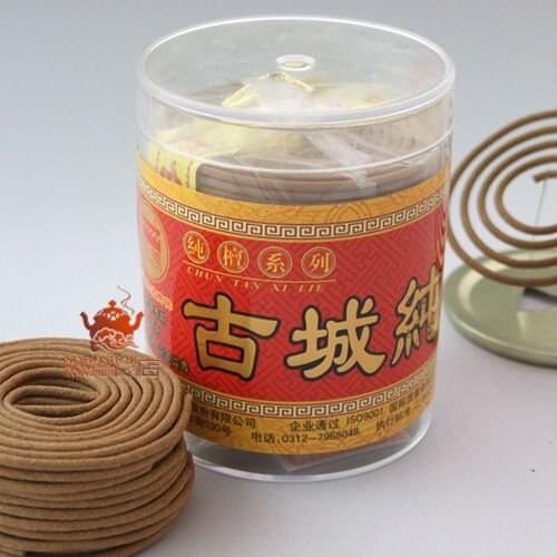 Sandalwood incense coils,5.5cm 60 coils 2h.Natural incense.Famous gucheng incense.Natural woody aroma,best quality assured