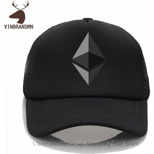 Classic Ethereum Heartbeat Baseball cap Currency Crypto Cryptocurrency ETH Bucket hat Outdoor Fashion visor sun hats cotton hats