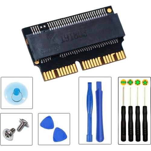 Macbook SSD Adapter M.2 NVMe PCI-E M2 NGFF SSD Converter Card for Apple Macbook 2013 2014 2015 2016 2017 A1465 A1466 A1502 A1398