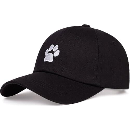 Fashion cotton mens baseball cap hip-hop hat wild casual sports caps cute cat claw embroidery dad hat snapback hats gorras