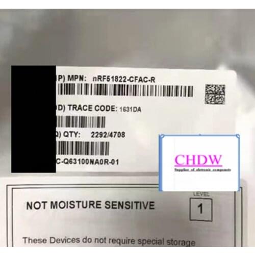 NRF51822-CFAC-R NRF51822 UFBGA-62 NEW AND ORIGNAL IN THE STCOK