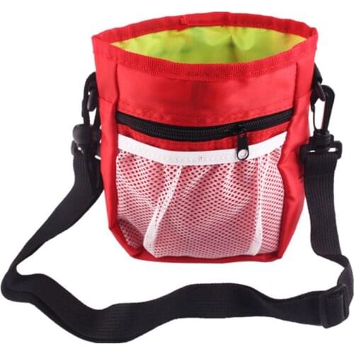 Protable Dog Treats Snack Bag Pouch Eco-friendly Large Capacity Carring Dry Food