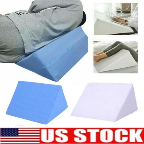 Elevating Wedge Bed Pillow Best Pad Lumbar Support Cushion for Sleeping Rest R Type Turned Over Pad Side Pad