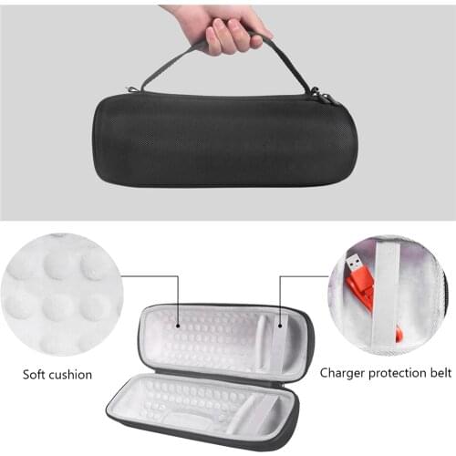 Carrying Case for JBL Pulse 4 Bluetooth Speaker Shockproof Storage Bag Travel Case Protective Cover