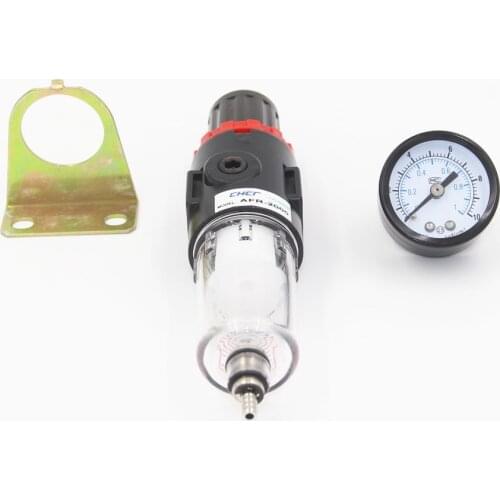 AFR-2000 Air Filter Regulator Compressor & Pressure reducing valve & Oil water separation+ Gauge Outfit