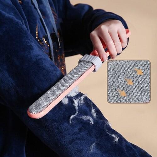 Hair Removal Brush Double-sided Electrostatic Sticky Hair Artifact Clothes Hair Removal Coat Pet Fur Remover Brushe Lint Remover