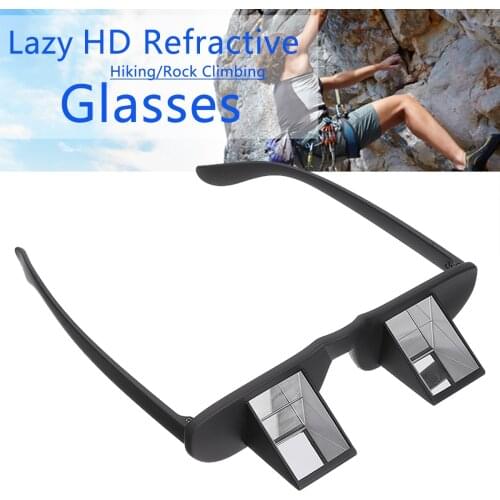 Outdoor Prism Spectacle Refractive Goggles Spectacles Belay Glasses For Climbing Hiking Traveling Eyeglasses