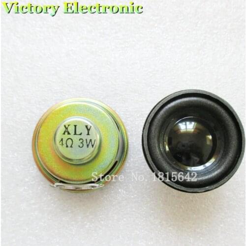 2PCS/Lot High Quality Speaker Horn 3W 4R Diameter 4CM Mini Amplifier Rubber Gasket Loudspeaker Trumpet