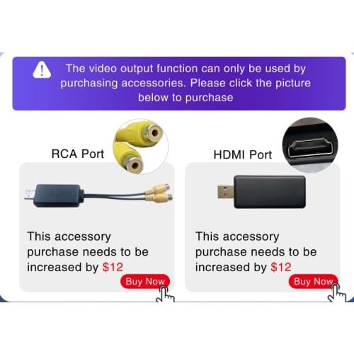 7862 Optional function AV output