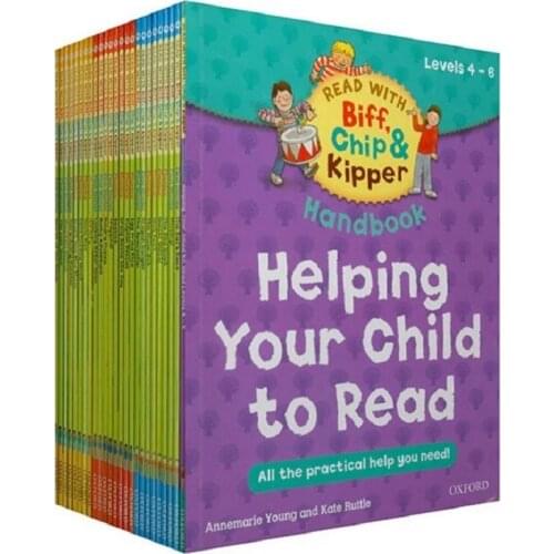 Twenty Five Books/Set Oxford Reading Tree Helping Your Child Practical Kids English Picture Book Manga Book English Libros
