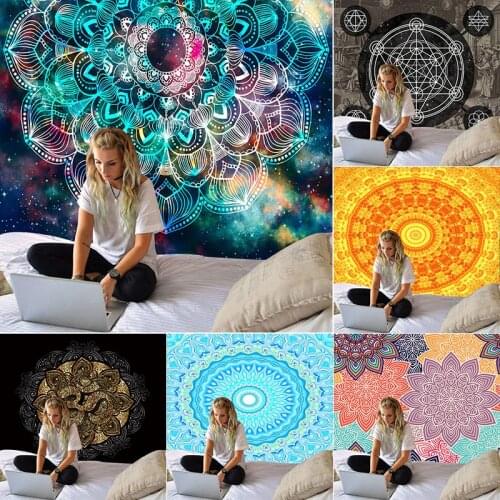 Tapestry Aesthetic Room Decor Home Decor Wall Hanging Sandy Beach Throw Rug Blanket Decoration Bedroom Bohemian Psychedelic Art
