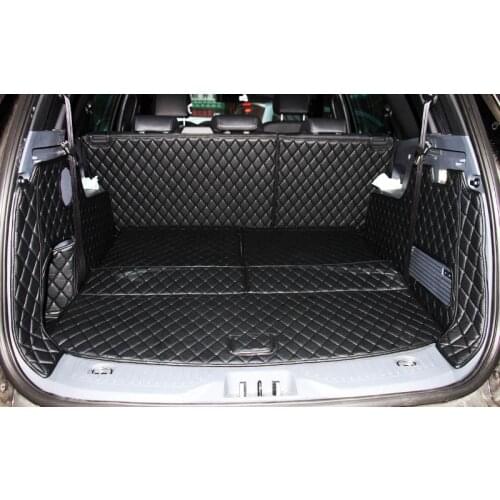 Good quality! Special car trunk mats for Ford Everest 7 seats 2019 waterproof boot carpets cargo liner mat for Everest 2018-2016
