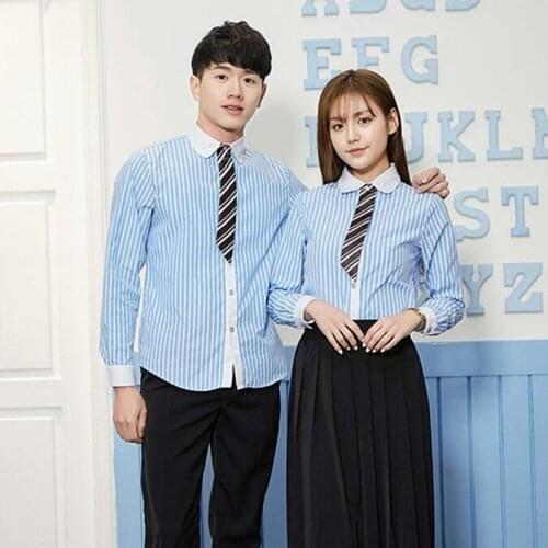Korean Version Primary Middle School Students Class Uniform Junior High School College Uniforms Girl Boys Suit Costume H2468
