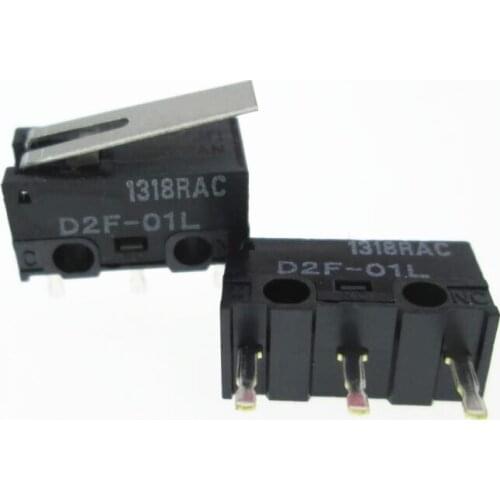 NEW D2F-01L D2F01L D2F-01 1.47N Micro switch Travel switch DIP3 Free shipping