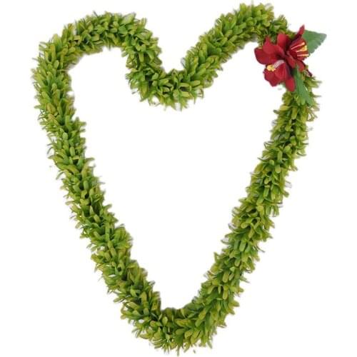 Wholesale Free Shipping 50PCS/lot HL0029A 150CM Artificial Silk Greenrose Lei Hawaii Dancer Tropical Flower Party Women Summer