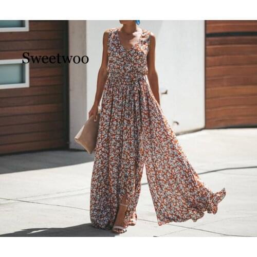 Summer Dress Women Printing Stitching Fashion Dress Female Beach Casual Lace Up Long Dresses High Quality Ladies Vestidos