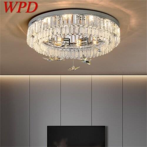 WPD Ceiling Light Postmodern Luxury Crystal Lamp Fixtures LED Home For Living Dining Room