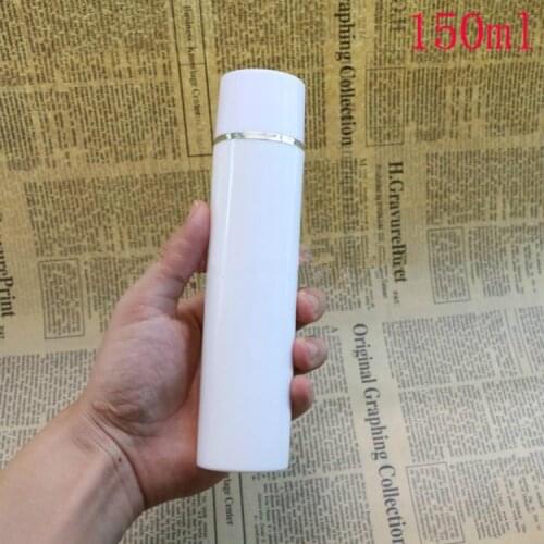 30-150ml Empty Plastic Cosmetic Bottle Travel Liquid Bottles Transparent Airless Pump Vacuum Toiletries Container
