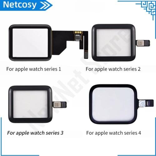 Touch Screen Digitizer Glass Lens Panel For Apple Watch Series S1 S2 S3 S4 S5 38mm 42mm 40mm 44mm Touch Screen Glass Sensor