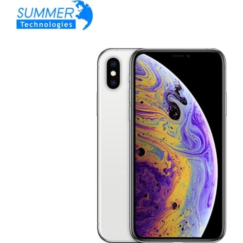 Original iPhone XS Factory Unlocked 4GB Ram 64/256GB Rom 12MP Dual Rear Camera A12 Bionic Chip IP68 Apple Pay Cell Phones
