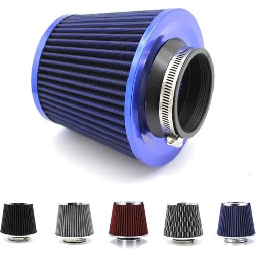 High Performance 76mm/3inches Universal Car Air Filters Cold Air Filter Intake Induction Kit