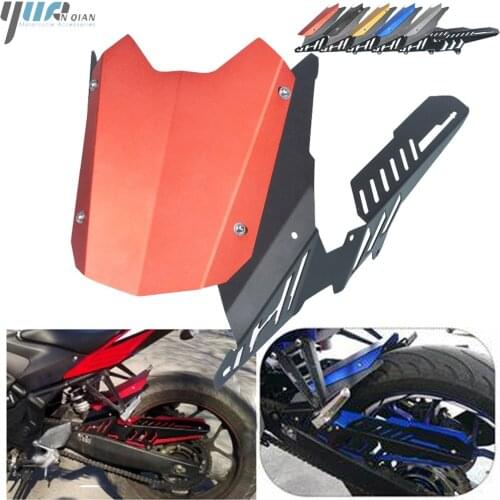 Motorcycle Rear Fender Mudguard Chain Guard Cover Kit for YAMAHA YZF R25 2013-2019 YZF R3 MT-03 MT03 MT 03 25 MT-25 2015-2019