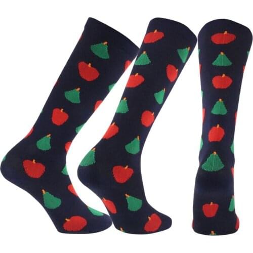 Women Man Compression Sock Travel Crossfit Socks Hockey Socks Fit For Nurses Shin Splinter Flight Travel Medical Pressure Socks