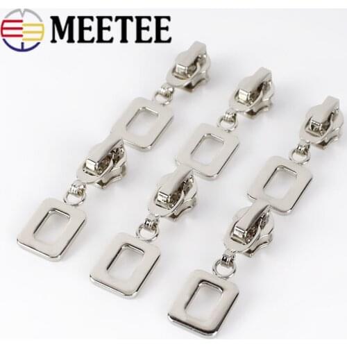 10/20pcs Zipper Sliders for 5/7# Nylon Zipper Sports Pocket Zipper Pull Head Zip Repair Replacement DIY Garment Accessories