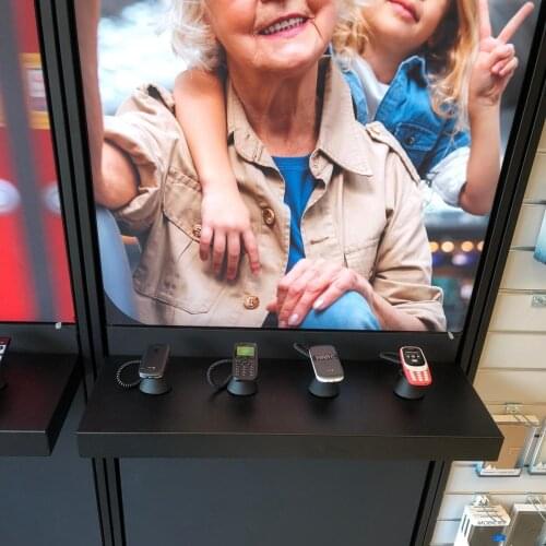 10 pcs High Quality Mobile Security Alarm Holder Cell Phone Anti-Theft Display Stand