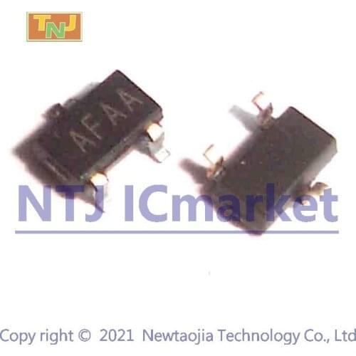 100 PCS MAX809REUR SOT-23 AFAA MAX809R MAX809 Microprocessor Reset Circuits