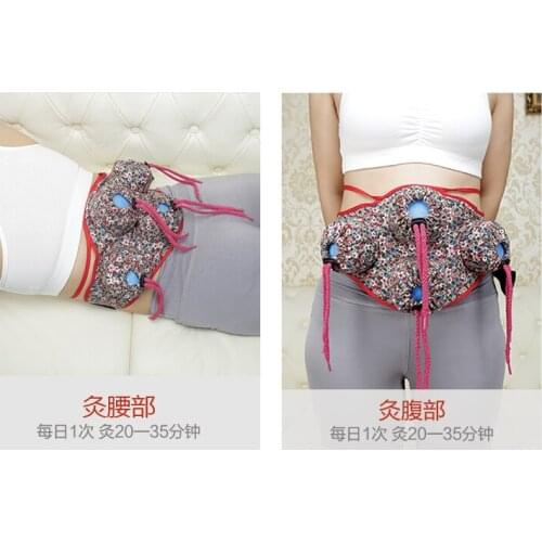 4 pcs portable Moxibustion copper/stainless steel box home moxa moxibustion equipment acupuncture massage instrument