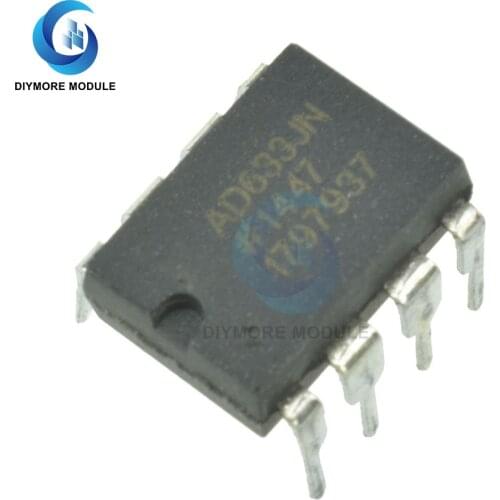 5 PCS AD633JN Low Cost Analog Multiplier IC Chip DIP-8 AD633 Integrated Circuits