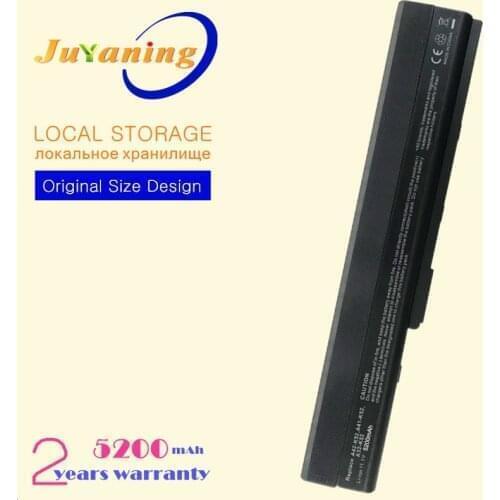 5200mAh Laptop Battery For Asus K52JB K52JC K52JE K52JK K52Jr A41-K52 A42-K52 A31-B53