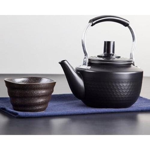Teapot Filter Japanese-style small teapot Mini teapot Hot wine jug Hot milk teapot Flower teapot