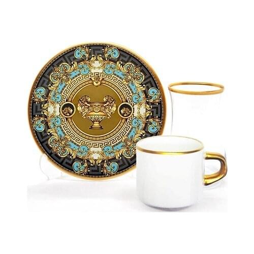 Drop Focus Tea Coffee Set 18 Pieces Kings