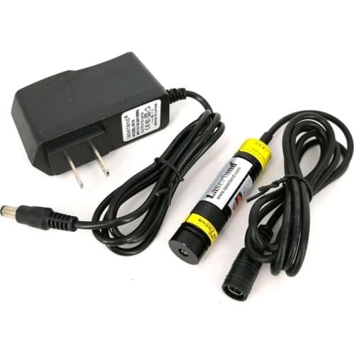 1668 Focusable 780nm 100mW IR Infrared Dot Laser Diode Module Lazer with w/ Adapter