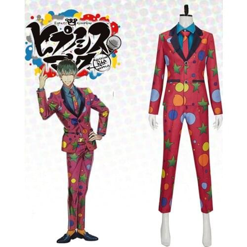 Hypnosis Mic Division Rap Battle Nurude Sasara Cosplay Costume Suits Anime Uniform Halloween Christmas Fancy Party Outfit Unisex