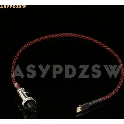 LX01M MIC-USB Power supply cable GX16 to Micro USB adapter cable For Raspberry